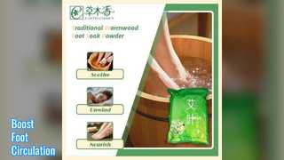 Wormwood Foot Soak Boosts Circulation