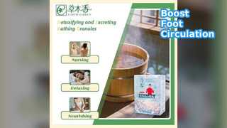 Wormwood Foot Bath Boosts Circulation